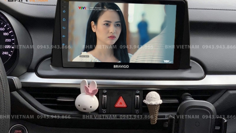 Màn hình DVD Android liền camera 360 xe Kia Cerato 2019 - nay | Bravigo Ultimate (4G+64G)  